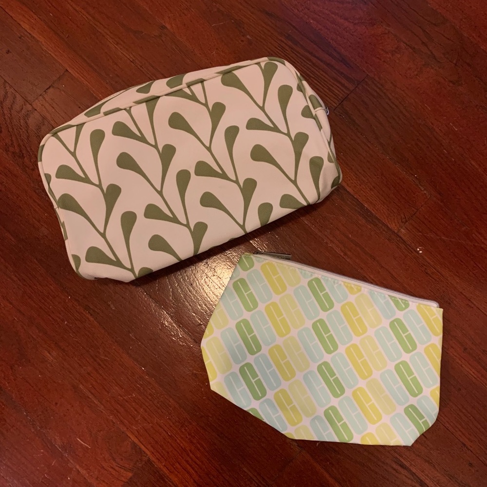 Clinique makeup bags. Set of 2!